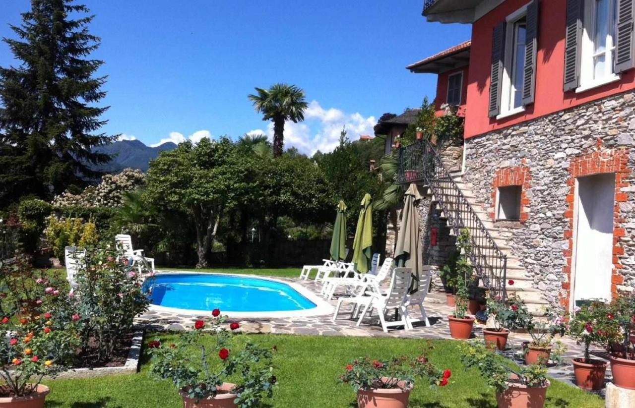 Domus Cusiana Complesso Vista Lago E Piscina Miasino Exterior foto